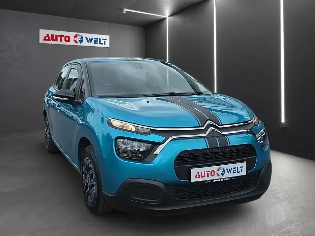 Gebraucht Citroën C3 82 PS (60 kW) 2021 Blau Kleinwagen