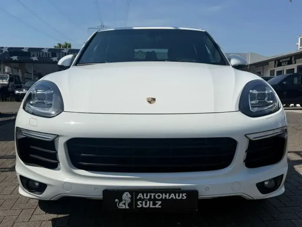Gebraucht Porsche Cayenne S 385 PS (283 kW) 2016 Pure white/weiss SUV
