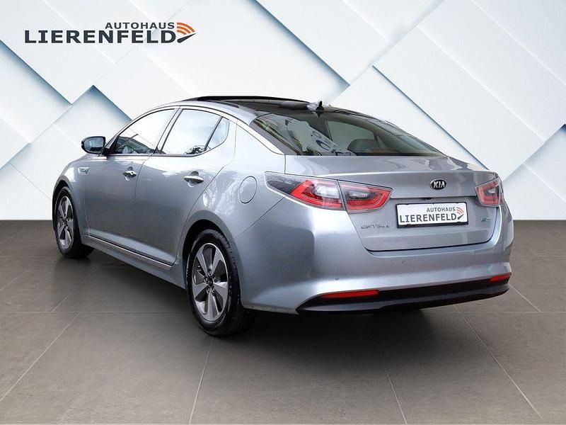 Gebraucht Kia Optima Hybrid Spirit 178 PS (130 kW) 2014 Silber Limousine