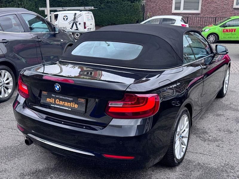 Gebraucht BMW 220 Luxury Line 184 PS (135 kW) 2015 Schwarz Cabrio