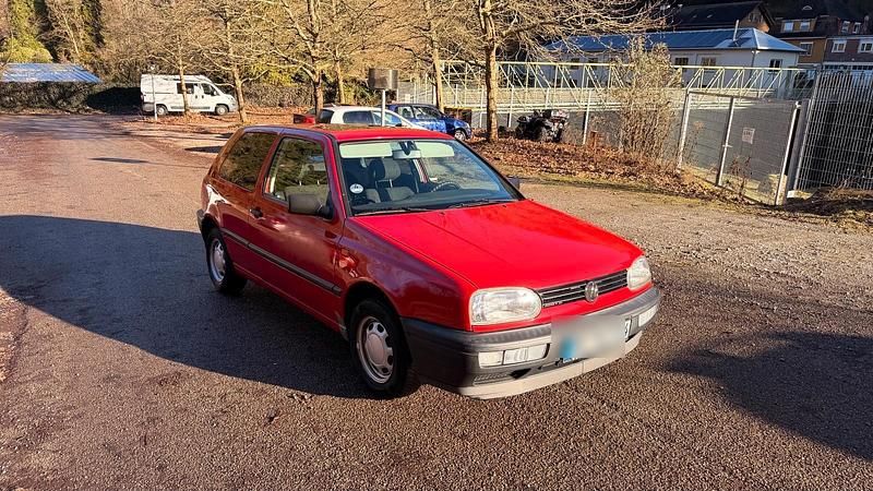Rot Gebraucht 1994 VW Golf III Kleinwagen | 1.500 € - Bild 1/4