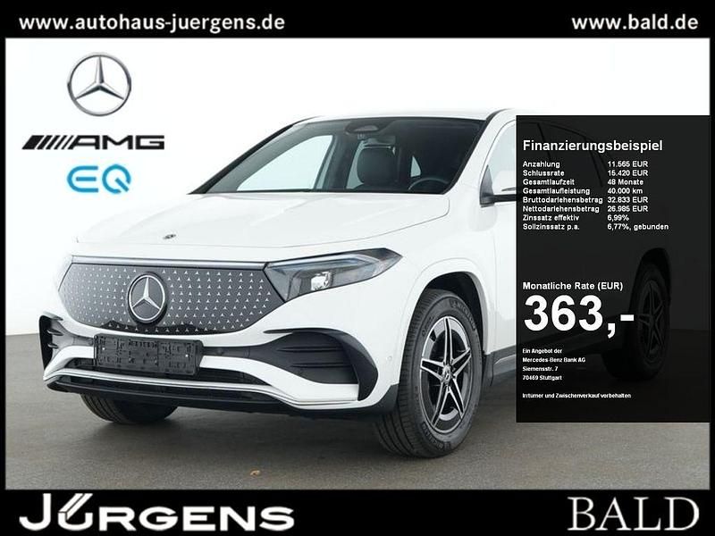 Weiss polarweiss Gebraucht 2024 Mercedes EQA250+ AMG SUV | 38.550 € (Guter Preis) - Bild 1/4