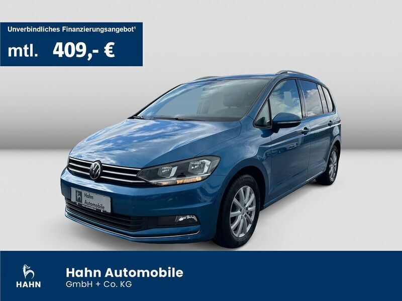 Blau Gebraucht 2020 VW Touran United Van / Kleinbus | 25.280 € (Fairer Preis) - Bild 1/3