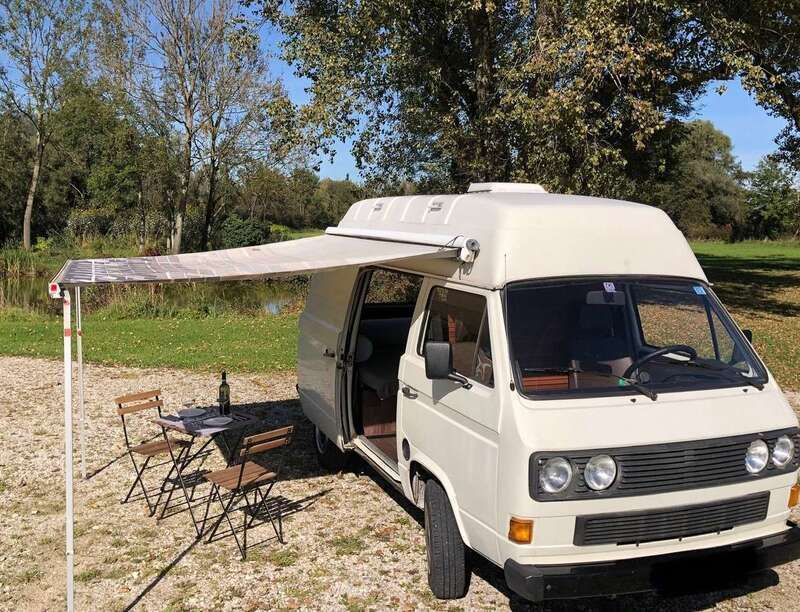 Weiß Gebraucht 1982 VW T3 Van | 7.490 € - Bild 1/4