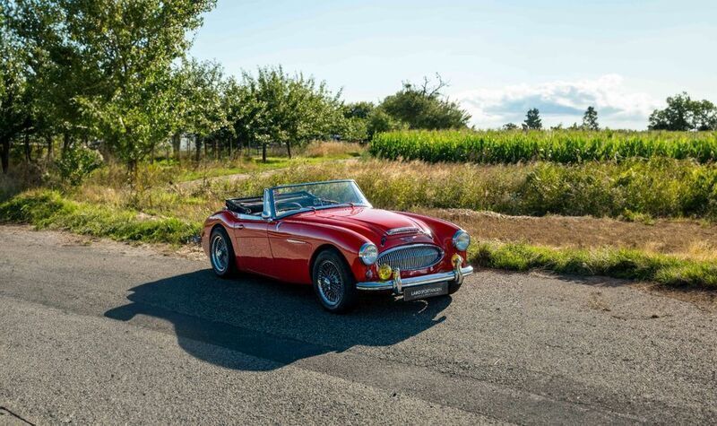 Rot Gebraucht 1962 Austin Healey 3000 MK II Cabrio | 49.900 € - Bild 1/4