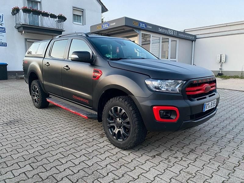 Schwarz Gebraucht 2020 Ford Ranger Wildtrack Abholung | 29.999 € (Guter Preis) - Bild 1/4
