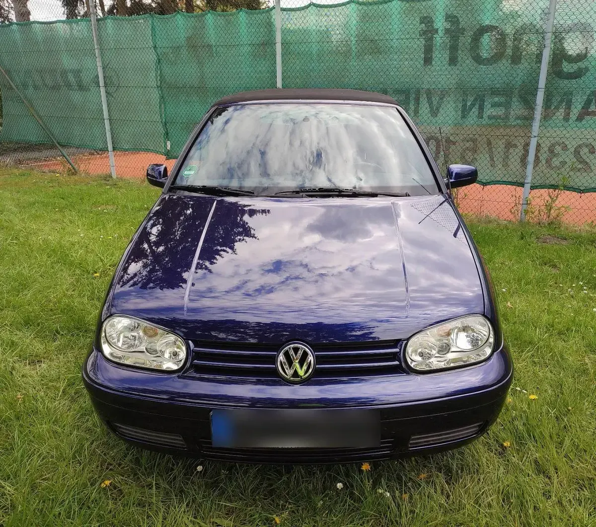 Gebraucht VW Golf 116 PS (85 kW) 2002 Blau Cabrio