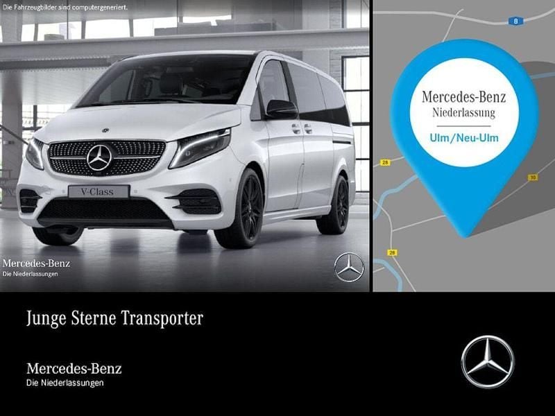 Weiß Gebraucht 2022 Mercedes V300 AMG Van / Kleinbus | 52.980 € (Superpreis) - Bild 1/4