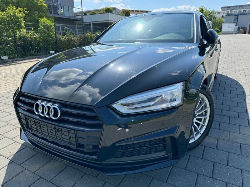 Schwarz Gebraucht 2018 Audi A5 S-Line Coupé | 18.980 € - Bild 1/4