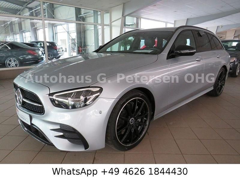 Silber Gebraucht 2023 Mercedes E220 Night Limousine | 37.490 € (Fairer Preis) - Bild 1/4