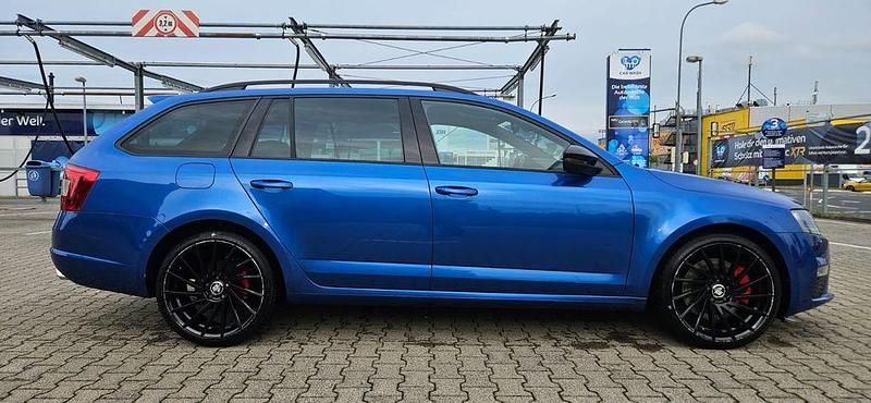 Gebraucht Skoda Octavia RS 211 PS (155 kW) 2015 Blau Kombi