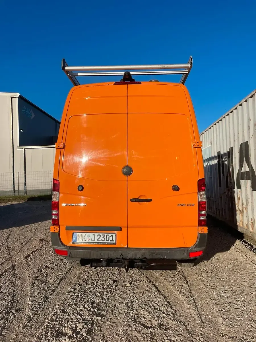 Używany Mercedes Sprinter 2014 Pomarańczowy Van