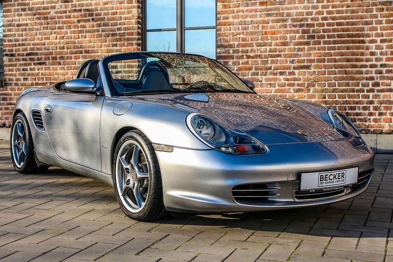 Gtsilber metallic Gebraucht 2004 Porsche Boxster Cabrio | 39.800 € - Bild 1/4
