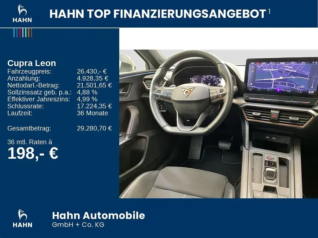 Usata Cupra Leon 150 CV (110 kW) 2023 Bianco Station wagon