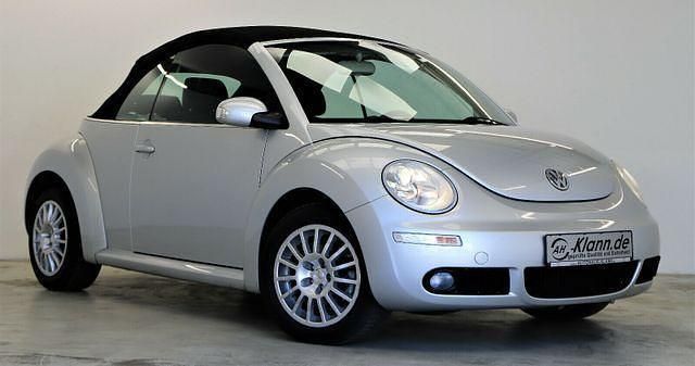 Reflexsilber metallic Gebraucht 2006 VW Beetle Cabrio | 8.999 € - Bild 1/4