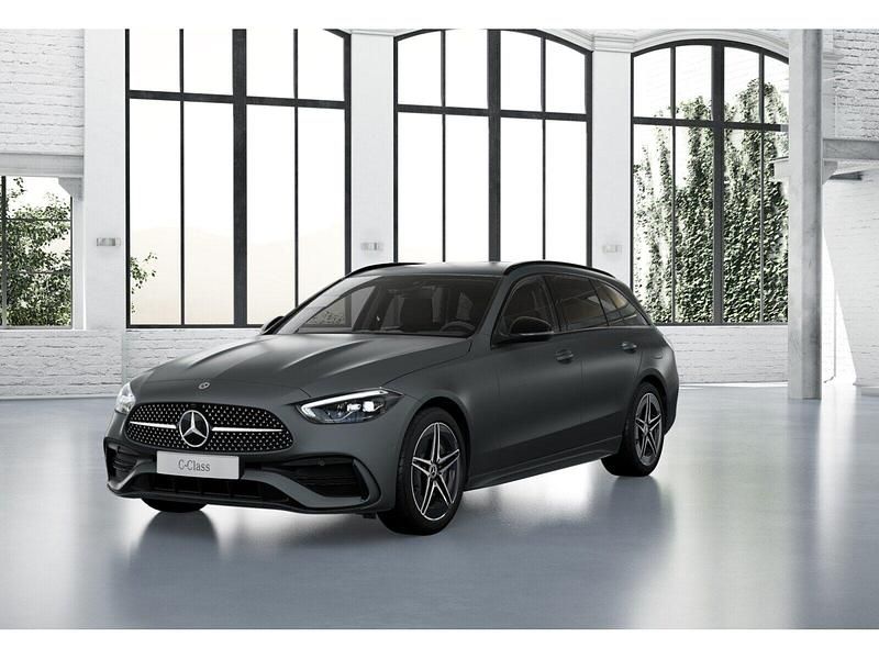 Grau manufaktur lack manufaktur selenitgrau magno Gebraucht 2022 Mercedes C300e AMG Kombi | 38.880 € (Fairer Preis) - Bild 1/4