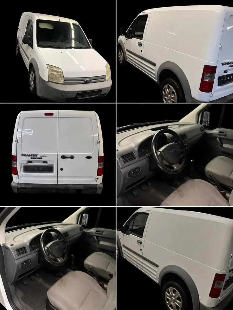 Używany Ford Transit Connect 75 KM (55 kW) 2008 Biały Minivan