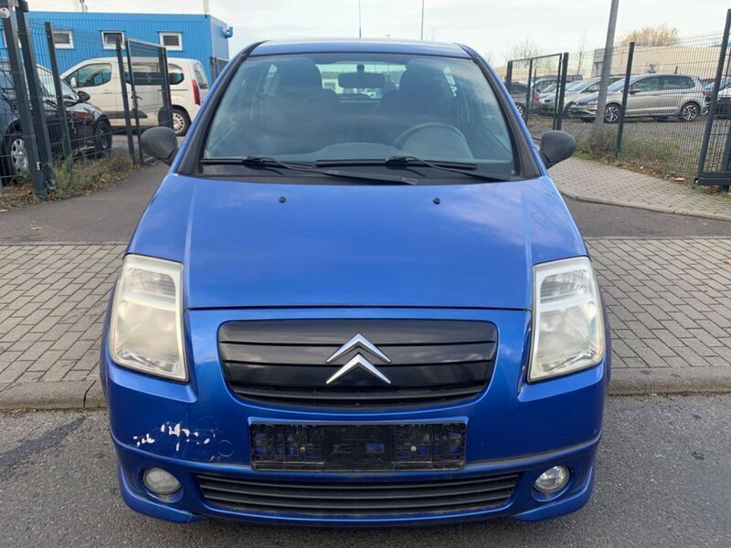 Blau Gebraucht 2005 Citroën C2 VTR Sport Kleinwagen | 599 € (Superpreis) - Bild 1/4