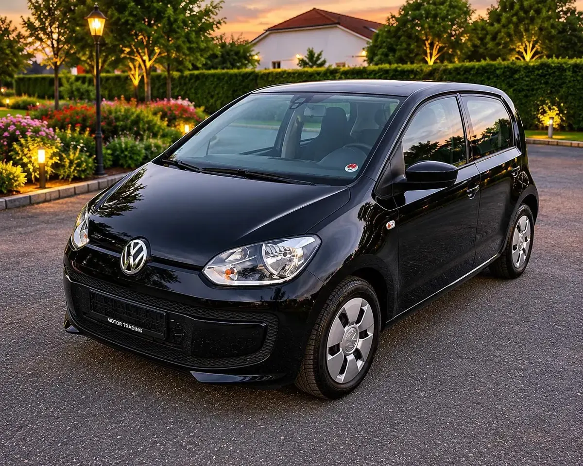 Gebraucht VW up! 60 PS (44 kW) 2016 Schwarz Kleinwagen