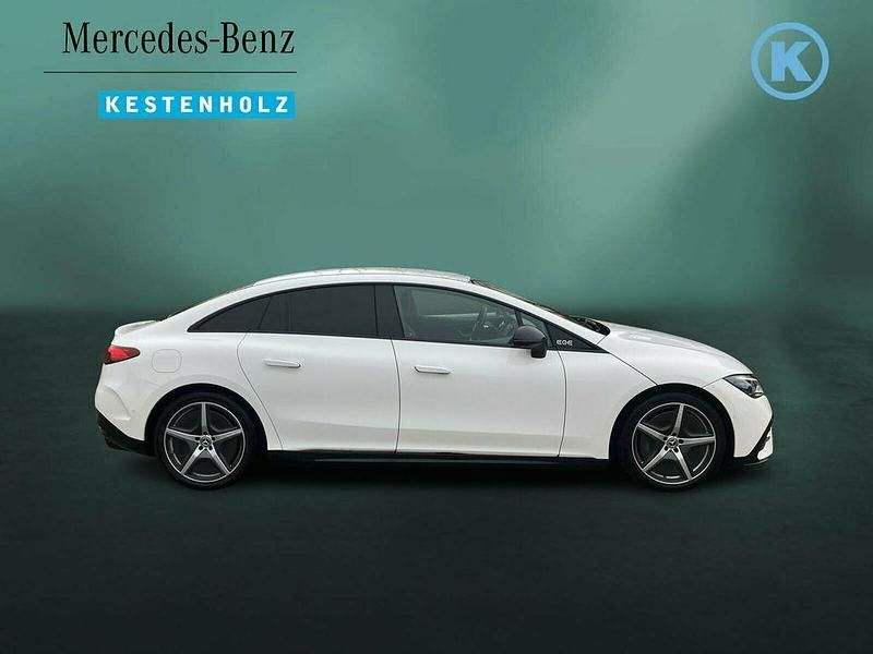 Gebraucht Mercedes EQE350 AMG 214 kW (292 PS) 2023 Unilack polarweiß uni Limousine