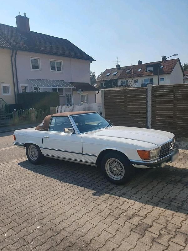 Gebraucht Mercedes SL280 177 PS (130 kW) 1976 Weiß Cabrio