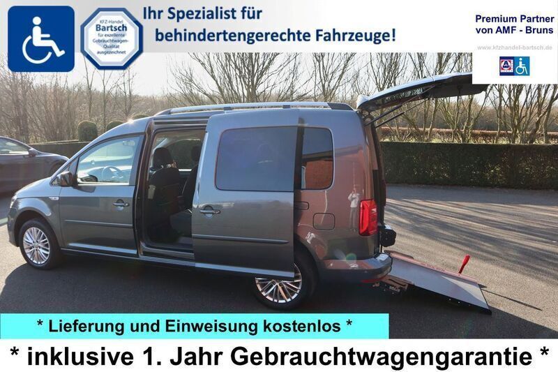 Grau Gebraucht 2019 VW Caddy Maxi Comfortline Van / Kleinbus | 32.900 € - Bild 1/4