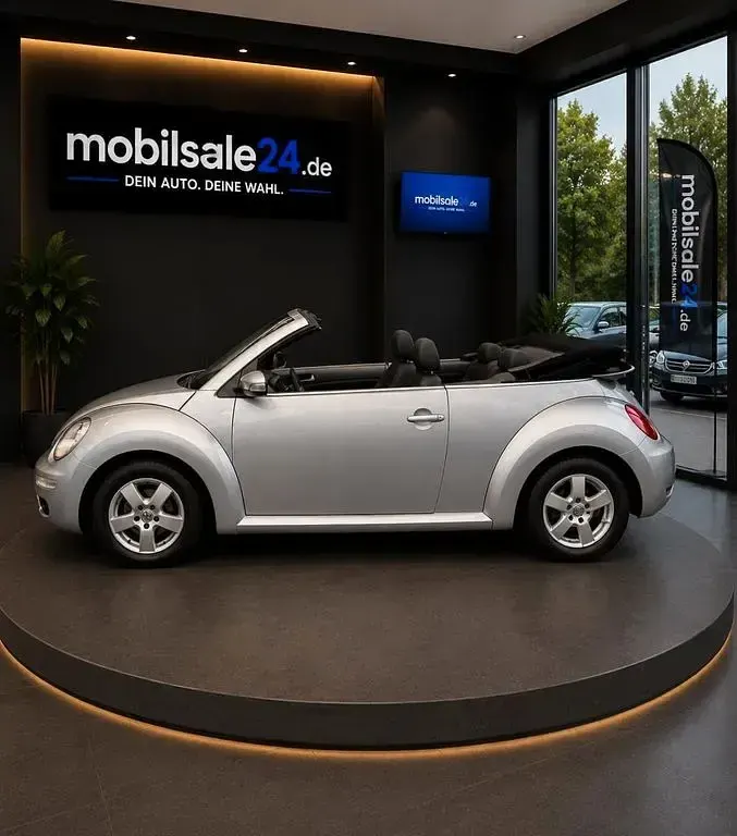 Gebraucht VW New Beetle Cabriolet 102 PS (75 kW) 2007 Silber Cabrio