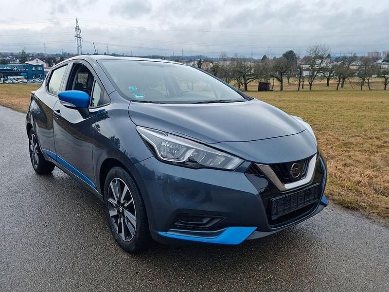 Gebraucht Nissan Micra Acenta 71 PS (52 kW) 2018 Grau Kleinwagen