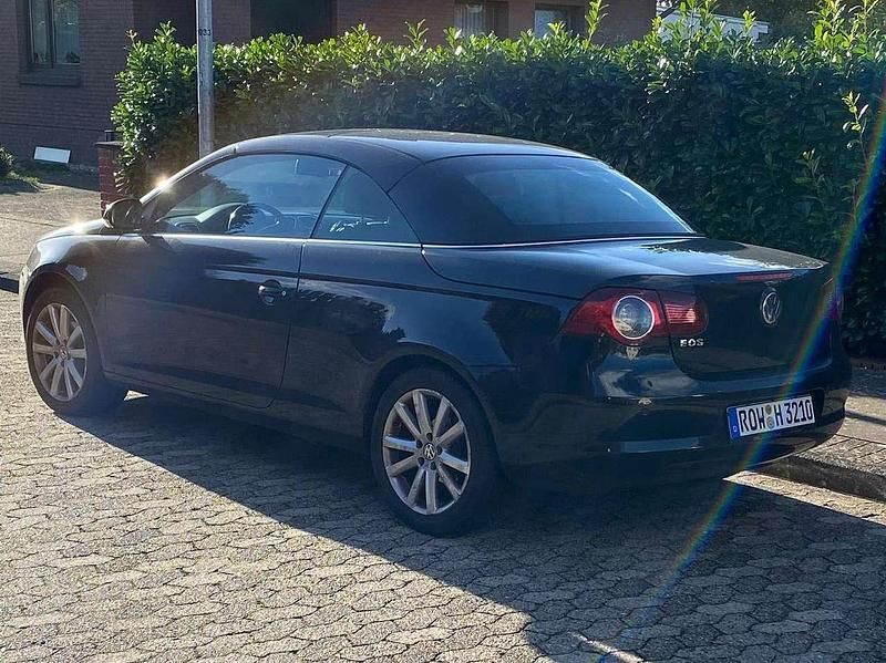 Gebraucht VW Eos 150 PS (110 kW) 2008 Schwarz Cabrio