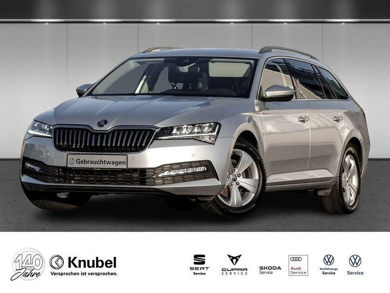 Silber Gebraucht 2020 Skoda Superb Ambition Kombi | 24.990 € (Teuer) - Bild 1/4