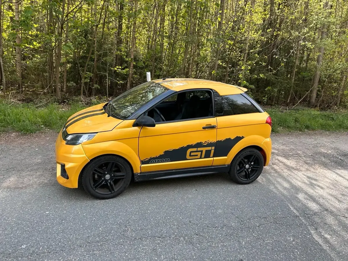Brugt Aixam Coupe 2016 Gul Coupe
