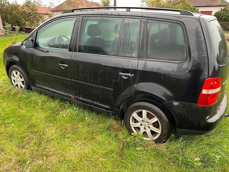 Gebraucht VW Touran 105 PS (77 kW) 2006 Schwarz Van / Kleinbus