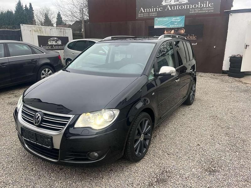 Gebraucht VW Touran Highline 170 PS (125 kW) 2008 Schwarz Van / Kleinbus