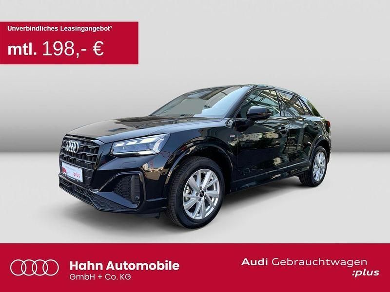 Mythosschwarz metallic Gebraucht 2024 Audi Q2 S-Line SUV | 31.960 € (Fairer Preis) - Bild 1/3