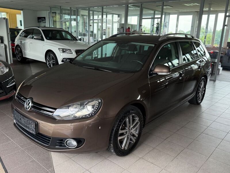 Braun Gebraucht 2013 VW Golf VI Highline Kombi | 6.500 € (Fairer Preis) - Bild 1/4