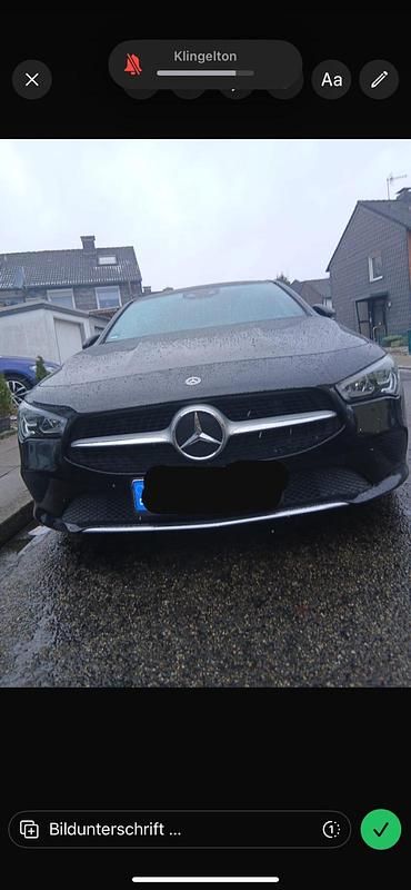 Schwarz Gebraucht 2019 Mercedes CLA220 Limousine | 16.999 € (Superpreis) - Bild 1/4