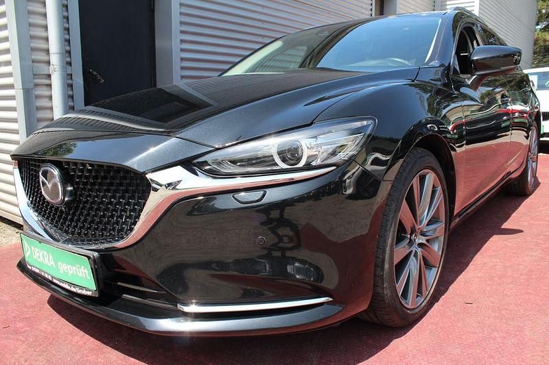 Schwarz Gebraucht 2019 Mazda 6 Sports-Line Kombi | 19.982 € (Guter Preis) - Bild 1/4