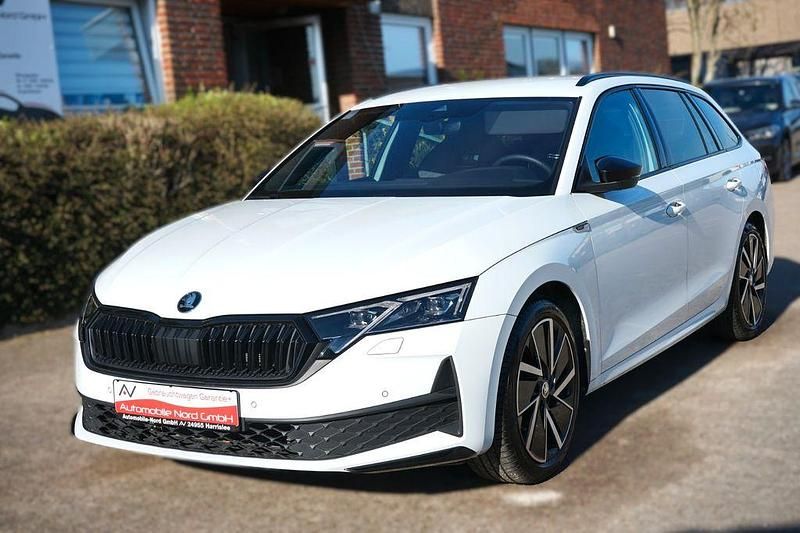 Gebraucht Skoda Octavia SportLine 150 PS (110 kW) 2024 Weiß Kombi