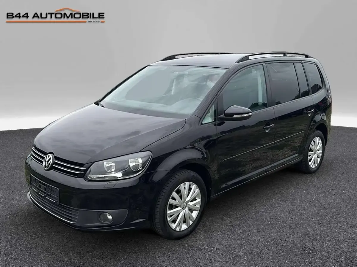 Gebraucht VW Touran 105 PS (77 kW) 2011 Deep black perleffekt Van / Kleinbus