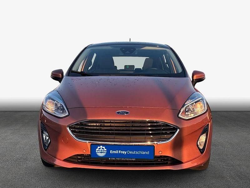 Gebraucht Ford Fiesta Titanium 101 PS (74 kW) 2017 Braun Limousine