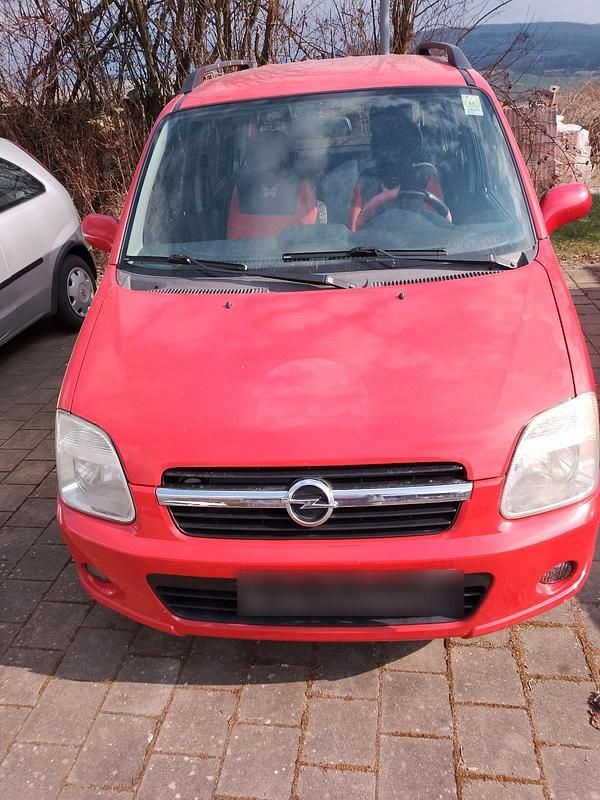 Gebraucht Opel Agila 60 PS (44 kW) 2005 Rot Van / Kleinbus