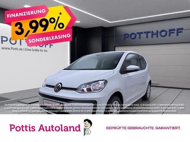 Weiß Gebraucht 2020 VW up! move up! Kleinwagen | 8.222 € (Fairer Preis) - Bild 1/4