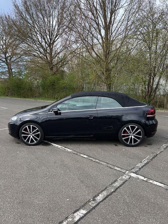 Schwarz Gebraucht 2012 VW Golf Cabriolet Cabrio | 5.890 € (Superpreis) - Bild 1/4