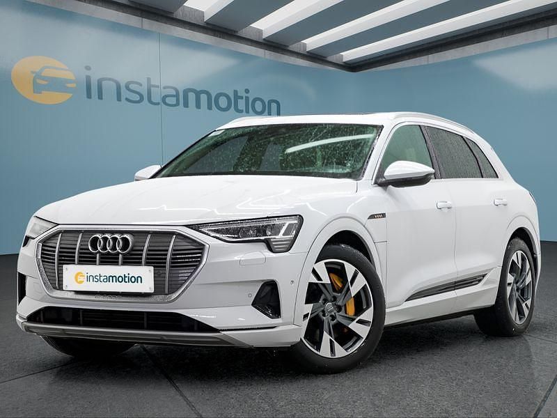 Gebraucht Audi e-tron S-Line 230 kW (313 PS) 2020 Weiß SUV