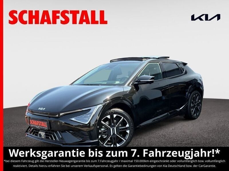 Schwarz ((abp) auroraschwarz met) Gebraucht 2025 Kia EV6 GT-Line SUV | 52.979 € (Superpreis) - Bild 1/4