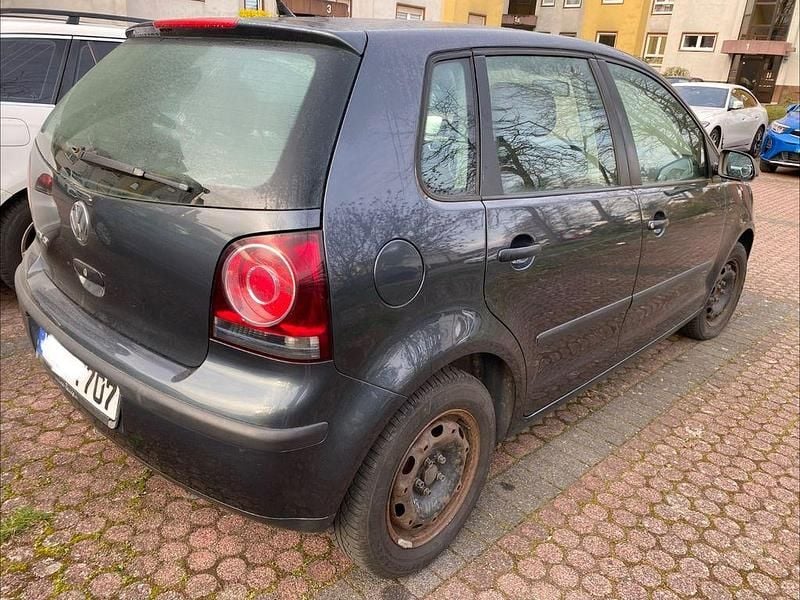 Gebraucht VW Polo Trendline 60 PS (44 kW) 2009 Schwarz Kleinwagen