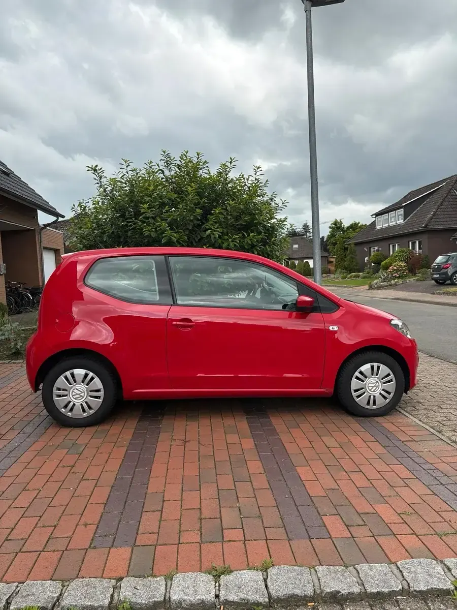 Gebraucht VW up! 65 PS (47 kW) 2012 Rot Kleinwagen