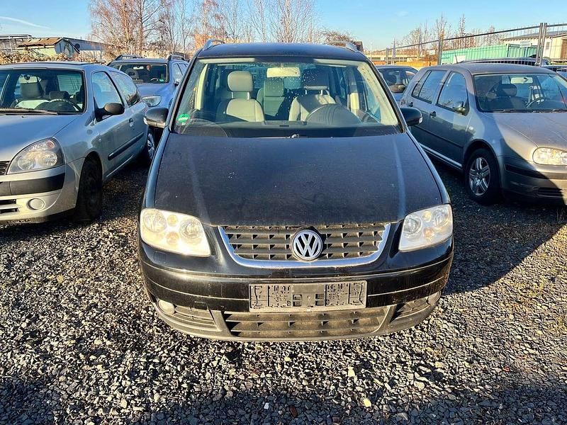 Gebraucht VW Touran Highline 140 PS (102 kW) 2005 Schwarz Van / Kleinbus