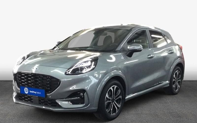 Solar silver metallic Gebraucht 2024 Ford Puma Gen-E ST-Line X SUV | 24.431 € - Bild 1/4