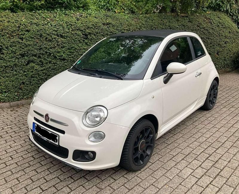 Weiß Gebraucht 2015 Fiat 500C Sport Cabrio | 7.400 € (Guter Preis) - Bild 1/4